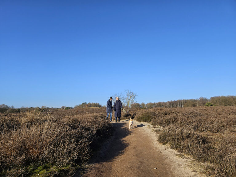 Wandelen met nakomelingen